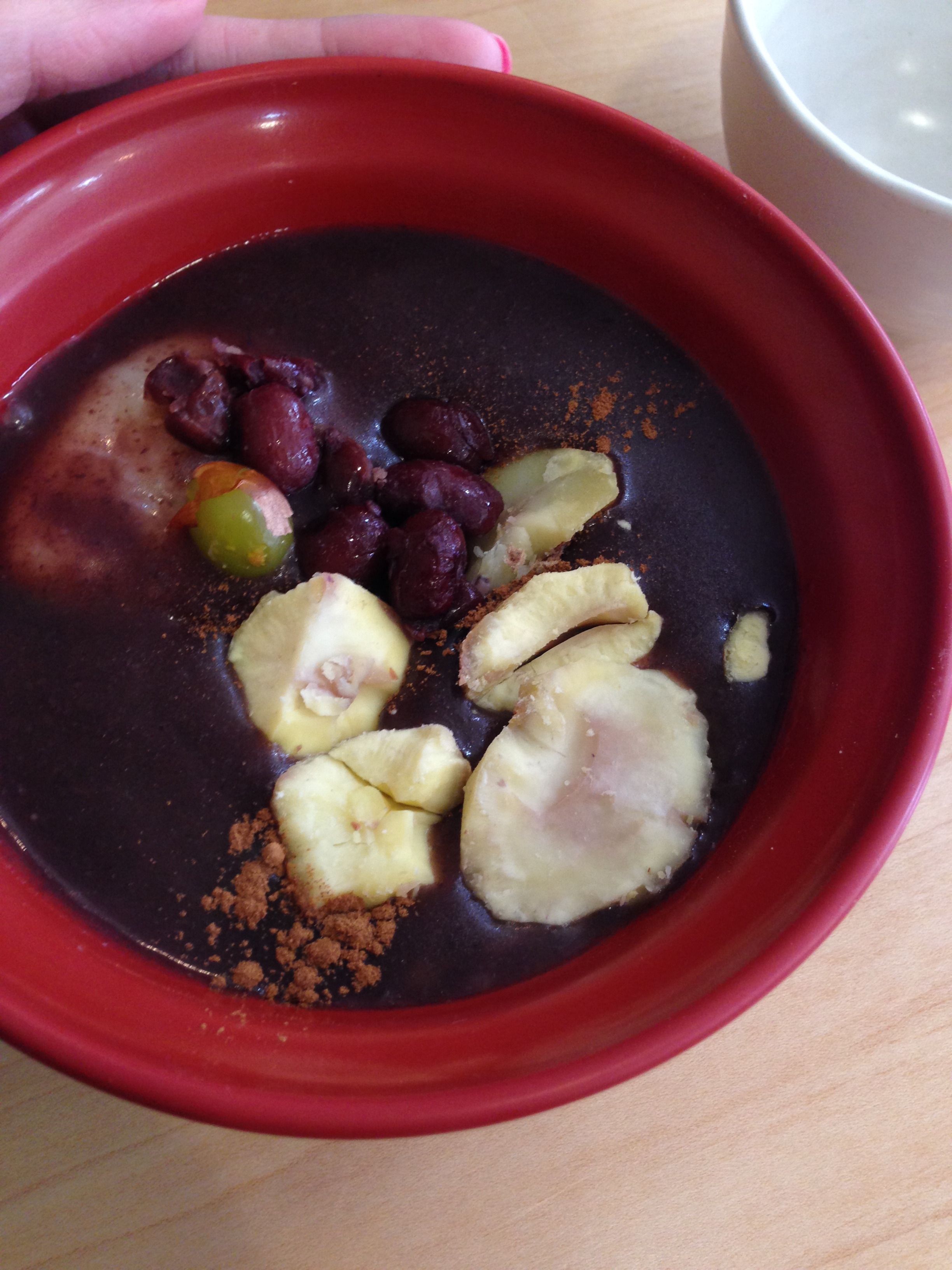 The second best in Seoul: Red bean porridge